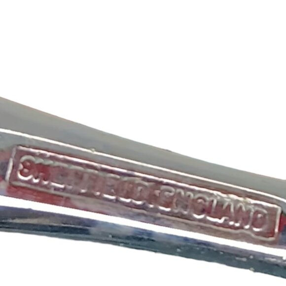 Vintage Glosswood Cutlery Tableware 6 Steak Knives 6 Forks Wood Handle & Box - Picture 8 of 14